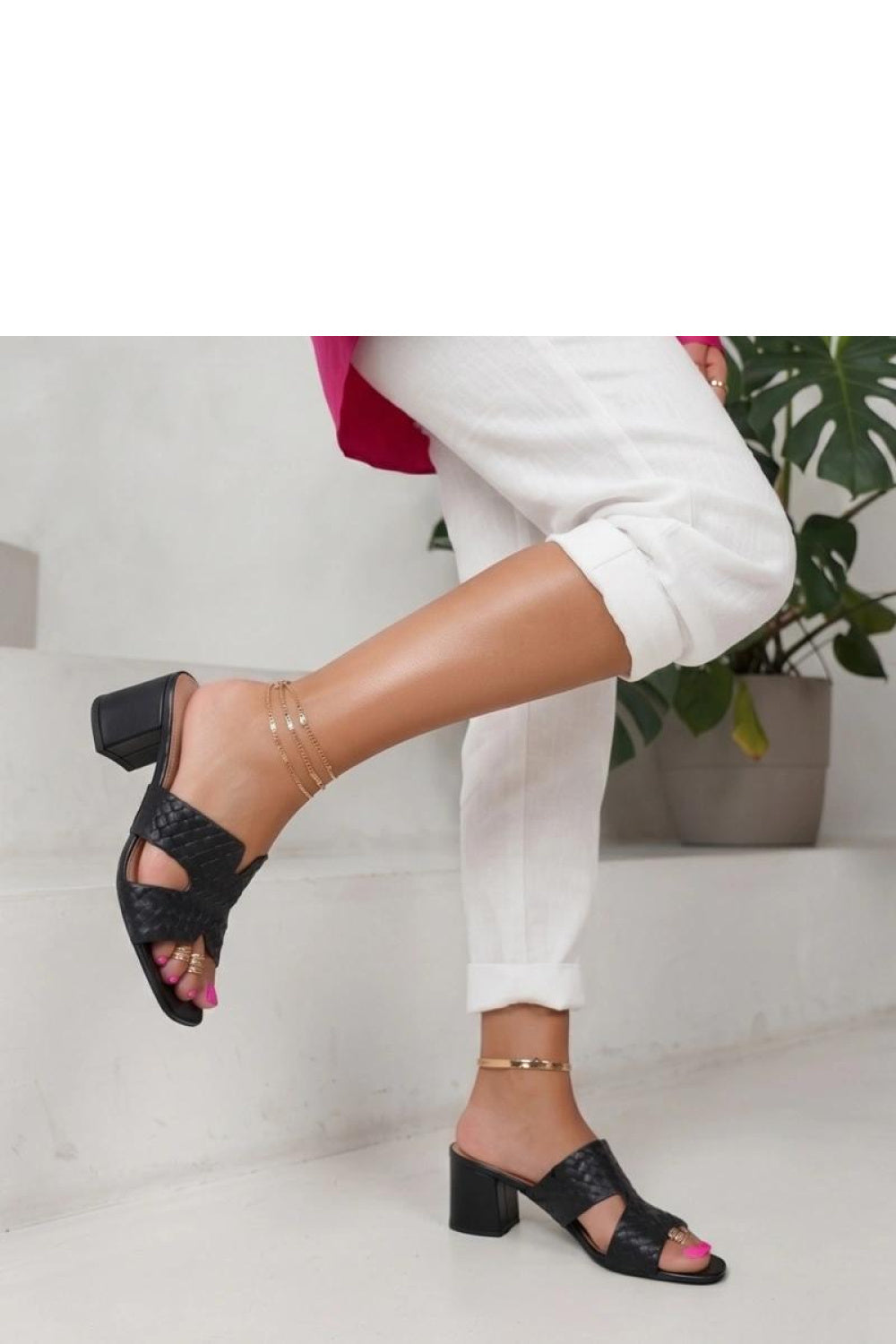 Sandales femme Solea Des Mules À — noir