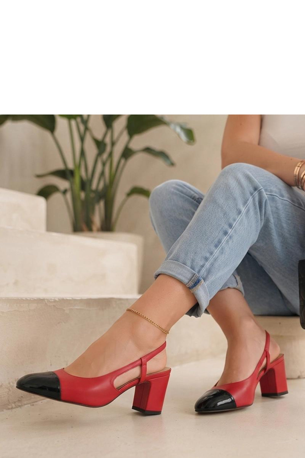 Chaussures à talons femme Solea — rouge
