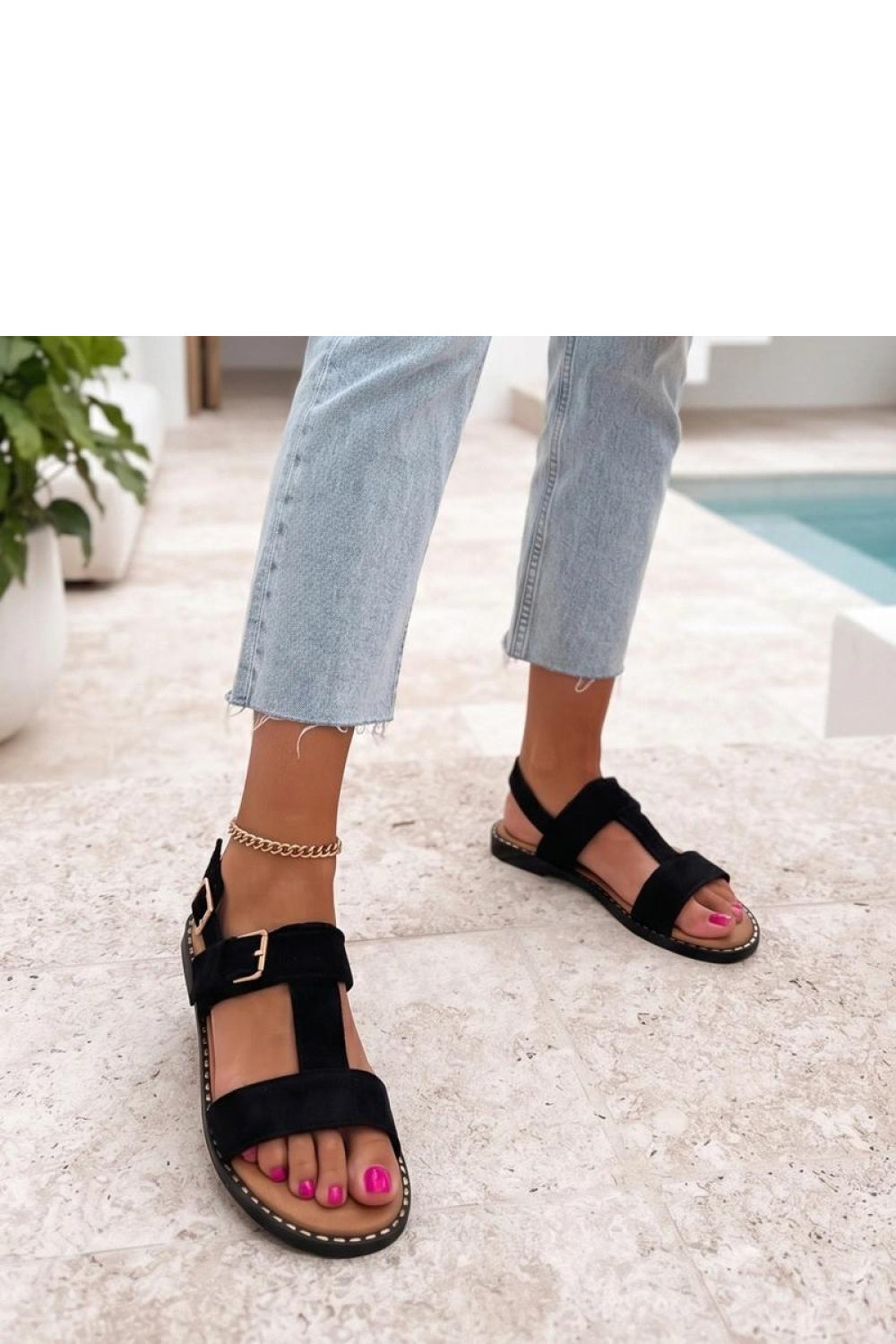 Sandales femme Solea — noir