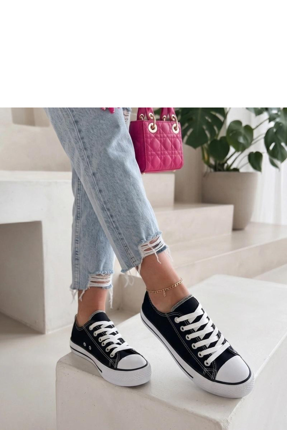 Baskets femme Solea — noir
