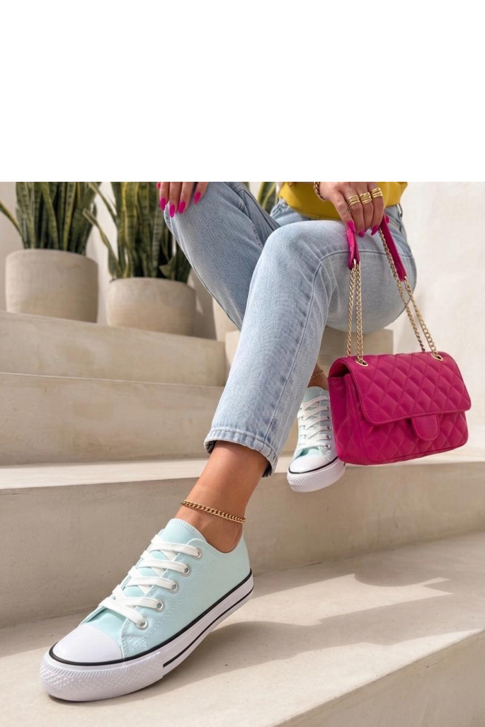 Baskets femme Solea — bleu