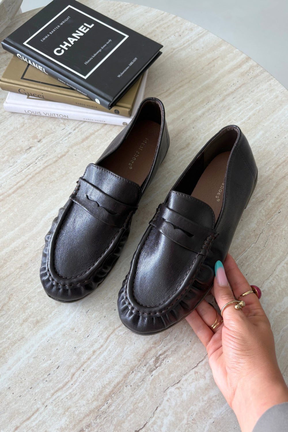 Moccasins femme Step in style — brun