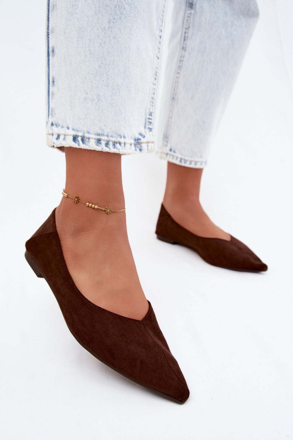 Ballerine femme Step in style — brun