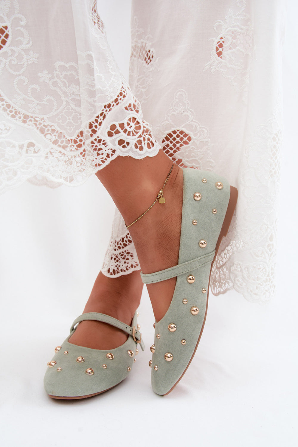 Ballerine femme Step in style — vert