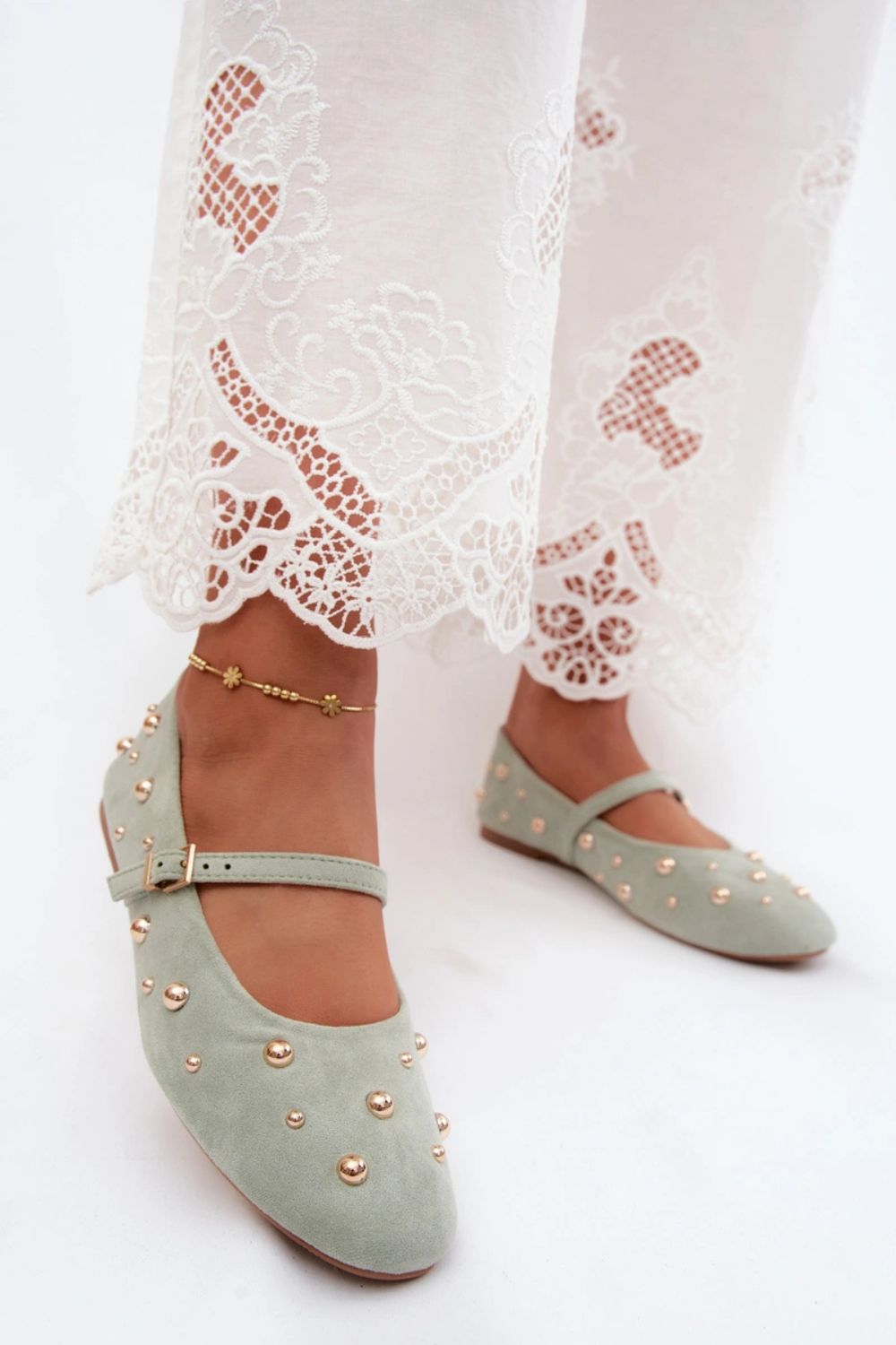 Ballerine femme Step in style — vert