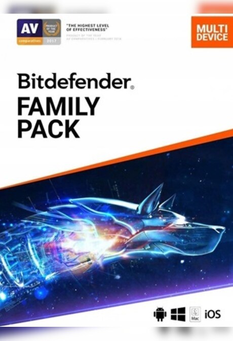 Bitdefender Family Pack (PC, Android, Mac, iOS) (15 Devices, 2 Years) - Bitdefender Key - UNITED STATES / CANADA