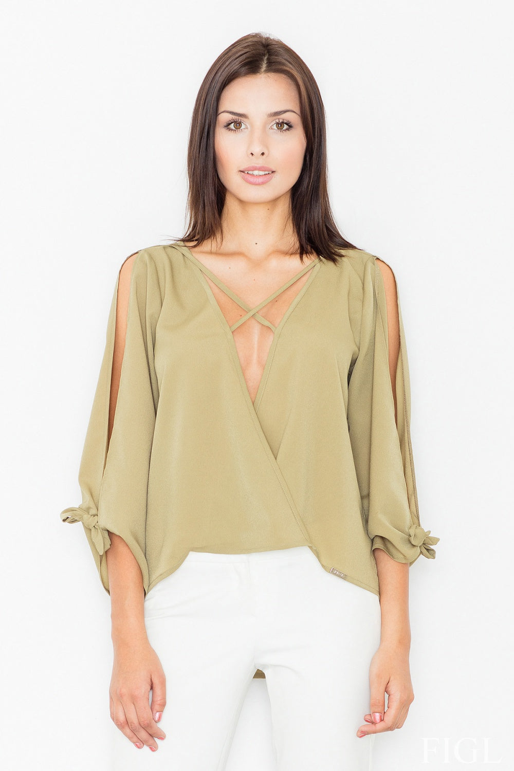 Blouse femme Figl Chemisier Chemisier — vert