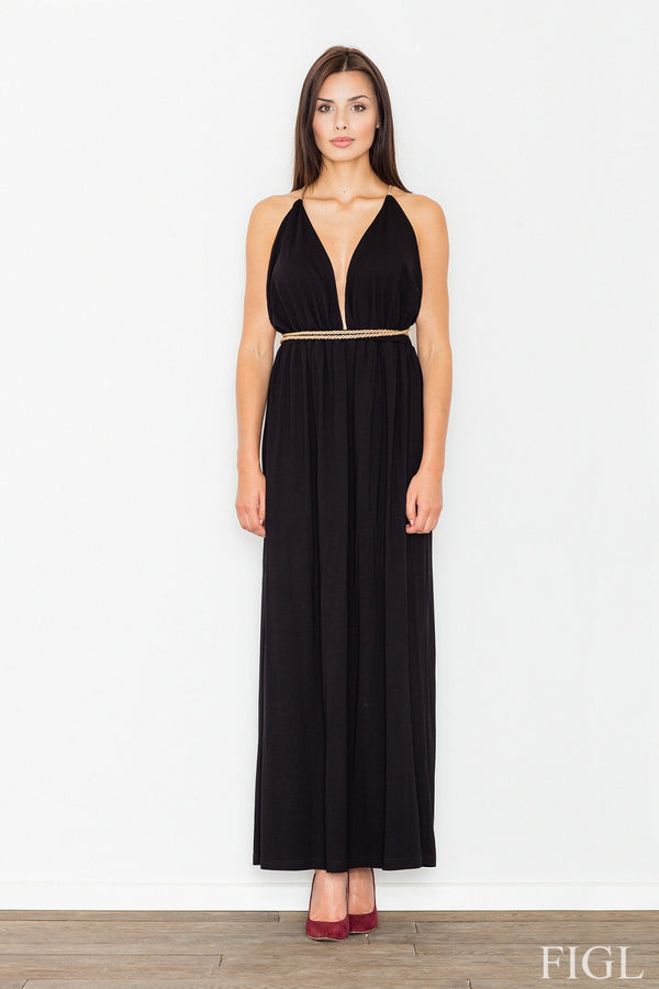 Robe femme Figl Longue Longue — noir