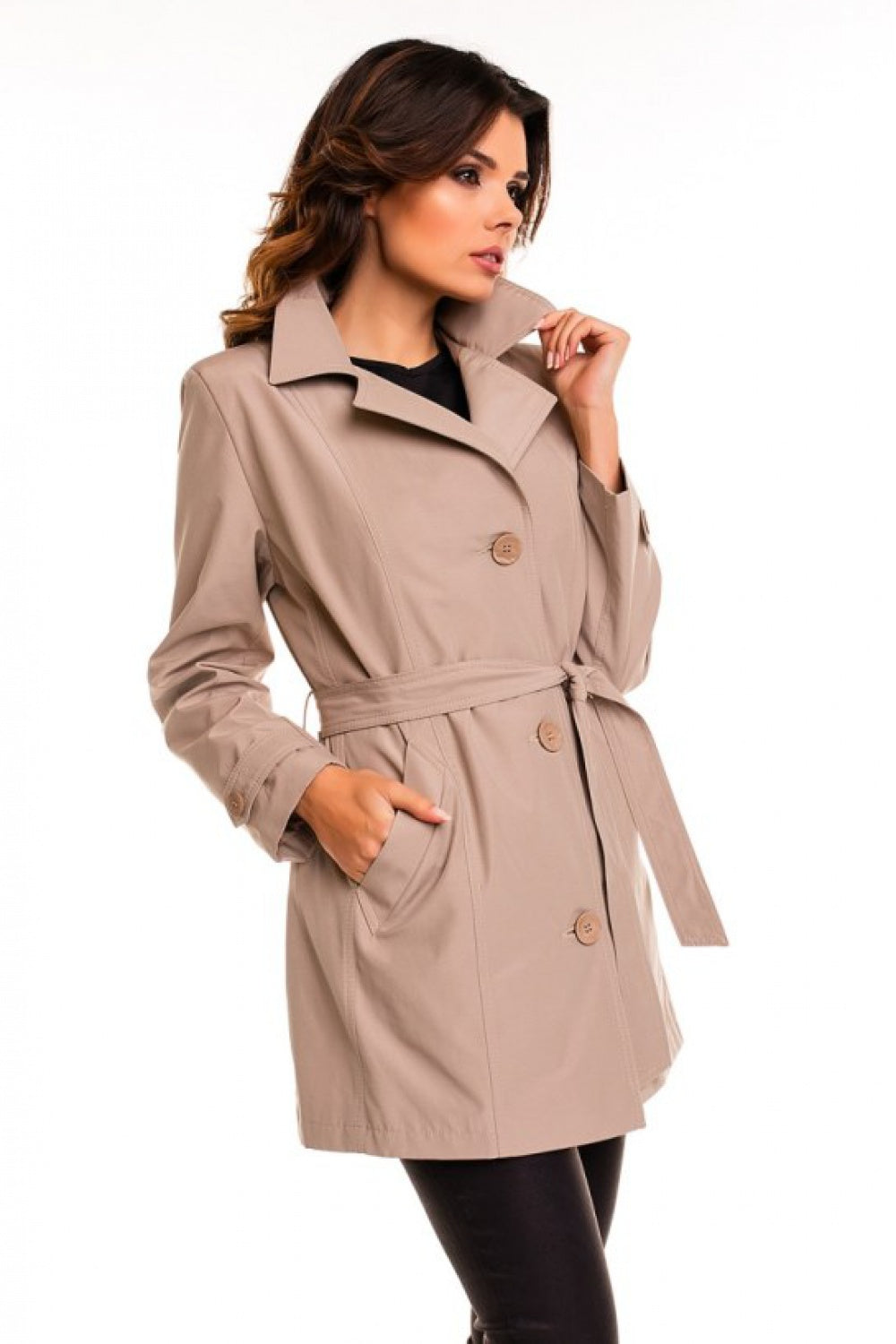 Manteau femme Cabba — beige