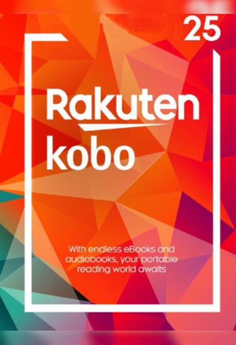 Rakuten Kobo eGift Card 25 EUR - Kobo Key - For EUR Currency Only
