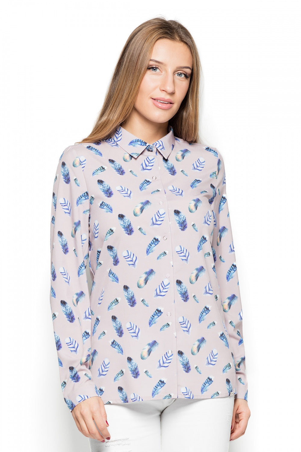 Blouse femme Katrus — beige