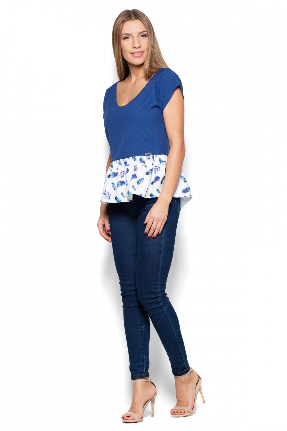 Blouse femme Katrus Chemisier Chemisier — bleu marine