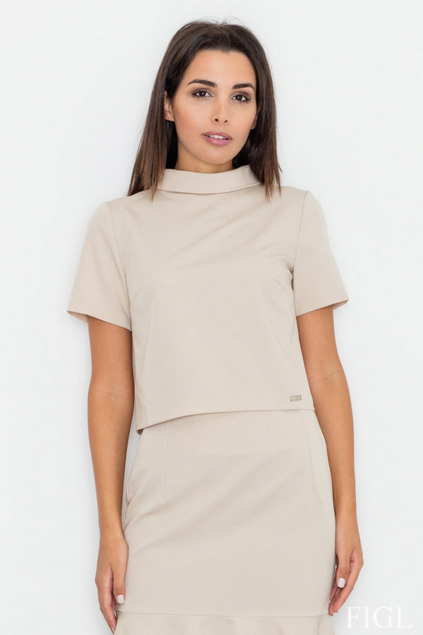Blouse femme Figl Chemisier Chemisier — beige
