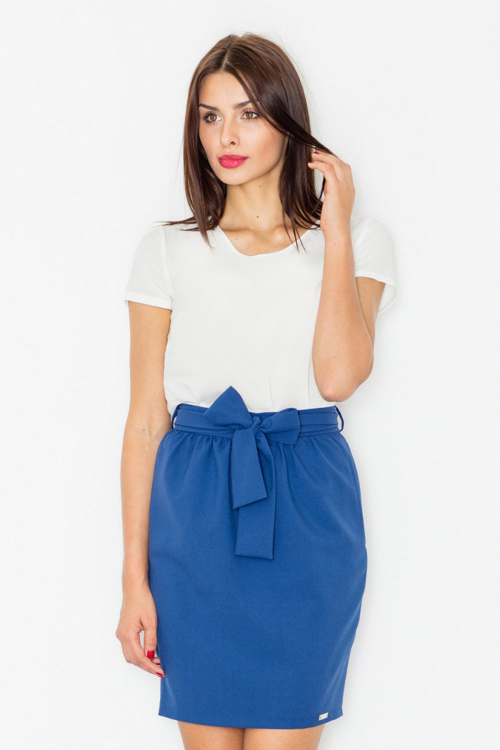 Jupe femme Figl — bleu marine