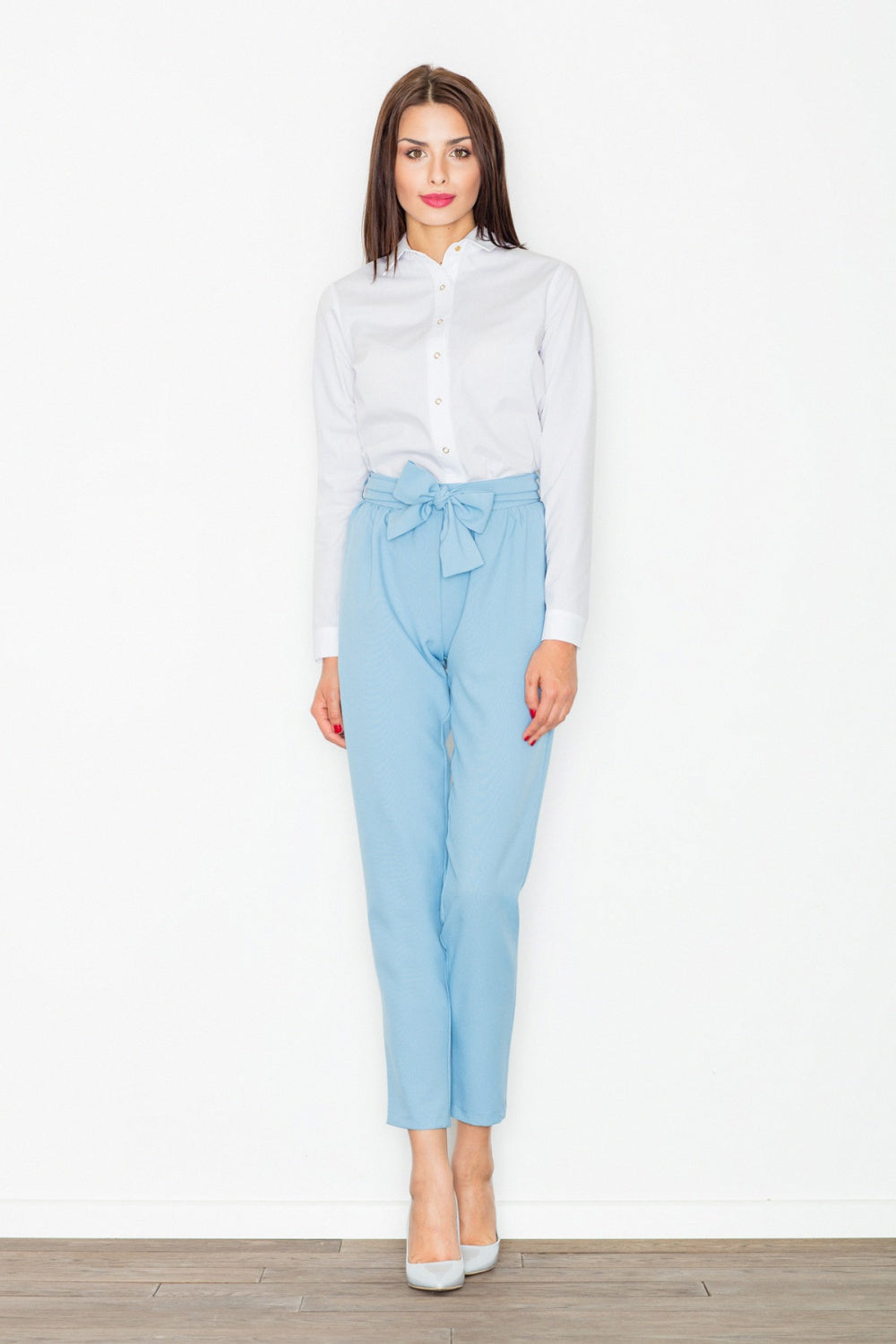 Chaussures à talons femme Figl Pantalon Pantalon — bleu