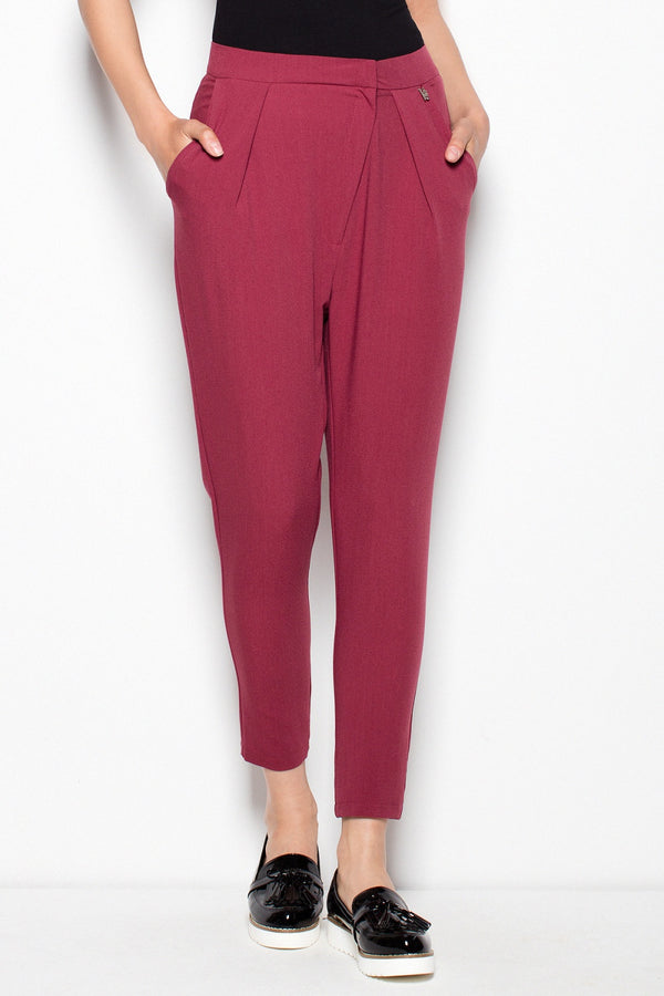 Chaussures à talons femme Venaton Pantalon Pantalon — rouge