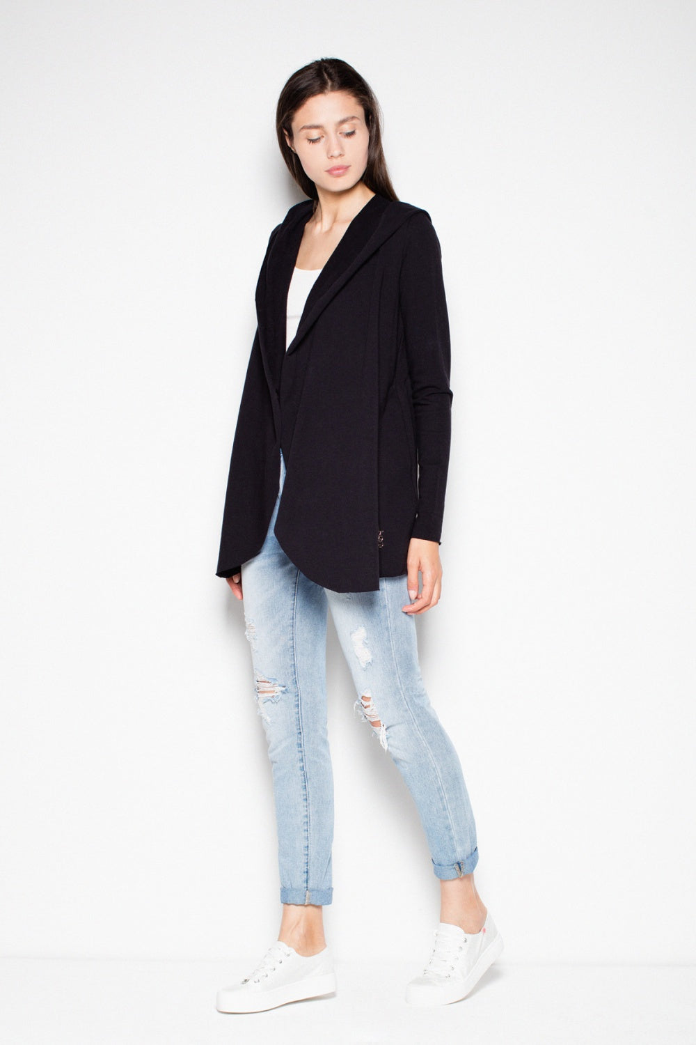 T-shirt femme Venaton Sweatshirt Sweatshirt — noir