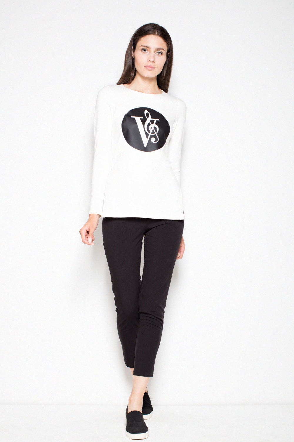 T-shirt femme Venaton Sweatshirt Sweatshirt — beige