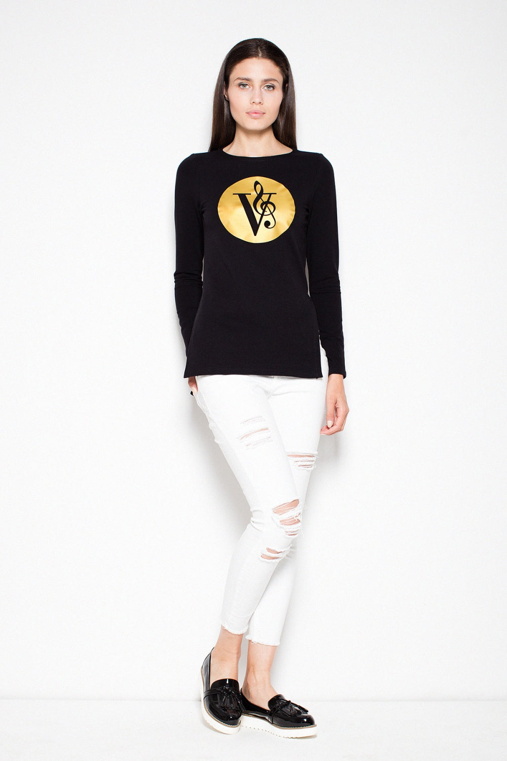T-shirt femme Venaton Sweatshirt Sweatshirt — noir