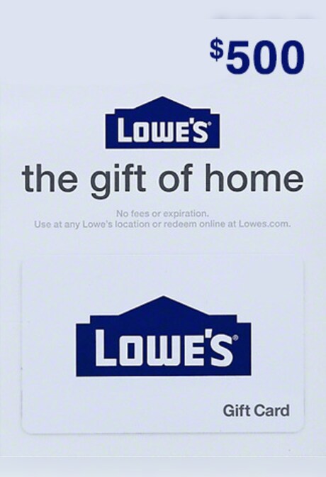 Lowe's 500 USD - Lowe's Key - UNITED STATES