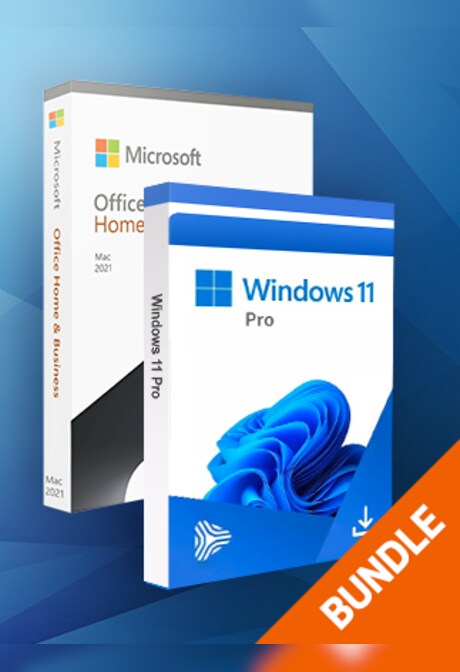 Microsoft Windows 11 Home & Microsoft Office Home & Business 2021 (Mac) bundle - Microsoft Key - GLOBAL