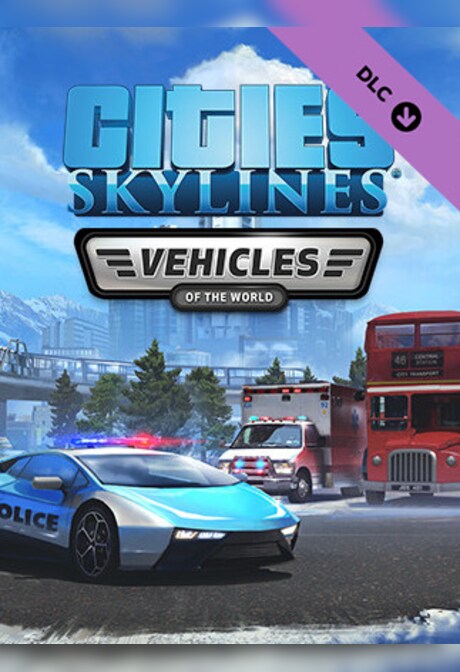 Cities: Skylines - Content Creator Pack: Vehicles of the World (PC) - Steam Key - EUROPE