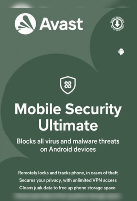 Avast Ultimate (Android) 1 Device, 2 Years - Avast Key - GLOBAL