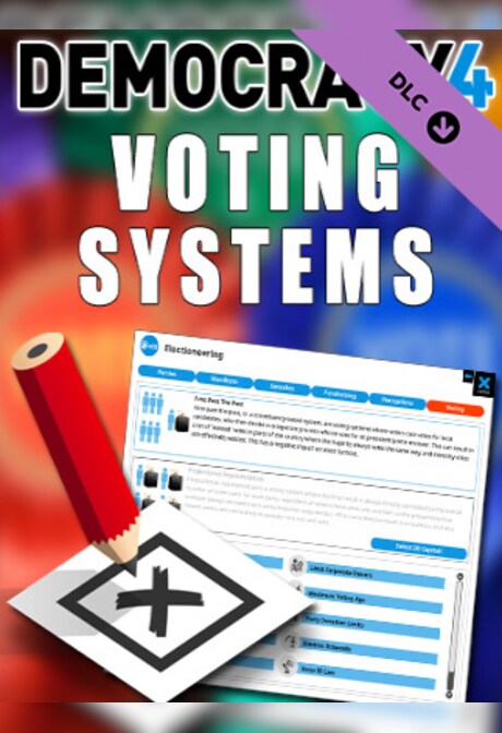 Democracy 4: Voting Systems (PC) - Steam Gift - NORTH AMERICA