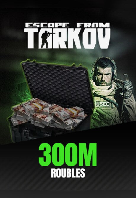 Escape From Tarkov Roubles 300M PvP (PC)- BillStore - GLOBAL
