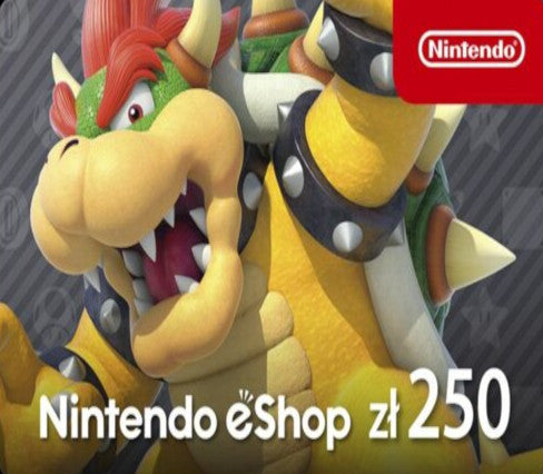 Nintendo eShop Prepaid Card PLN 250 Key PL