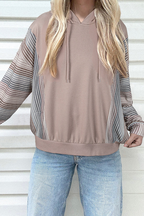 Dune Colorblock Patchwork Baggy Hoodie femme