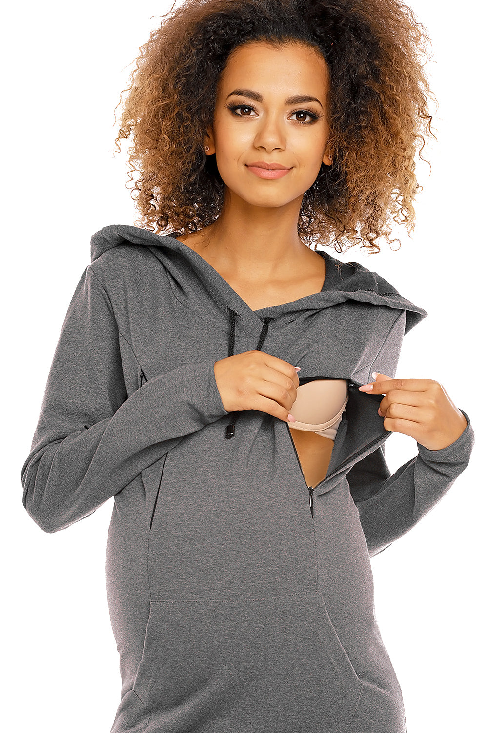Robe femme PeeKaBoo De Grossesse De — gris