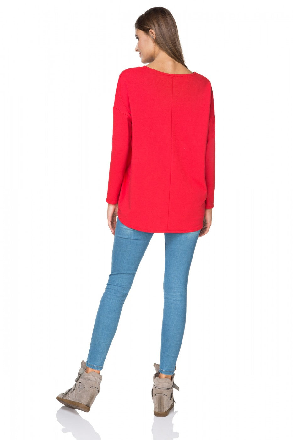 T-shirt femme Tessita Sweatshirt Sweatshirt — rouge