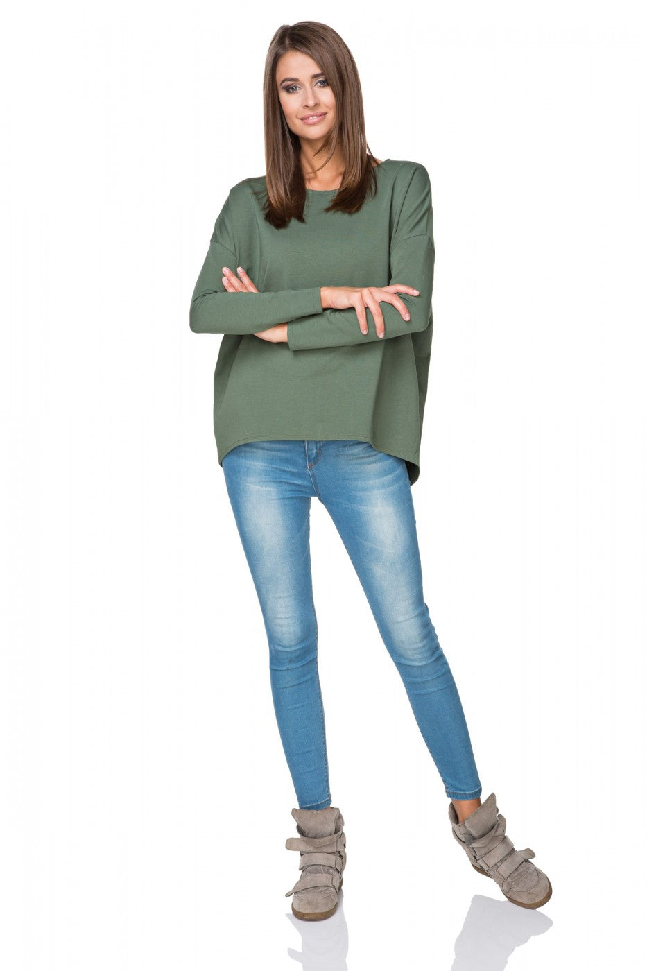 T-shirt femme Tessita Sweatshirt Sweatshirt — vert