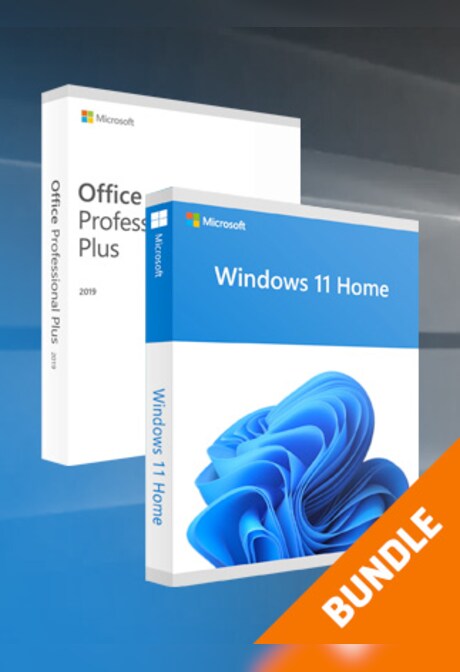 Microsoft Windows 11 Home & Microsoft Office Professional 2019 Plus - Microsoft Key - GLOBAL