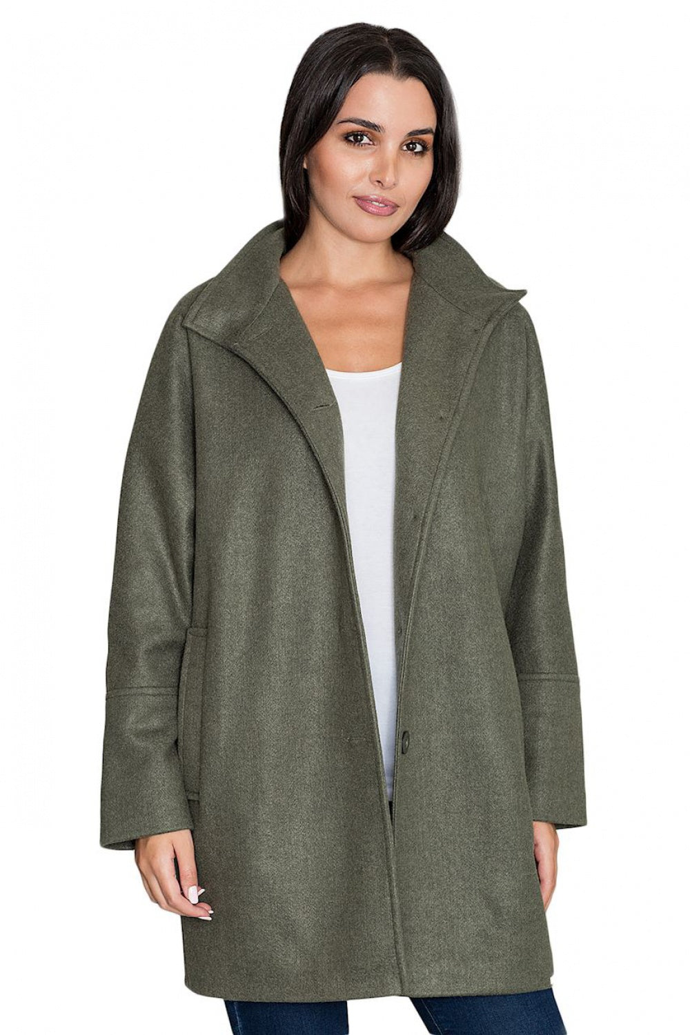 Manteau femme Figl — vert