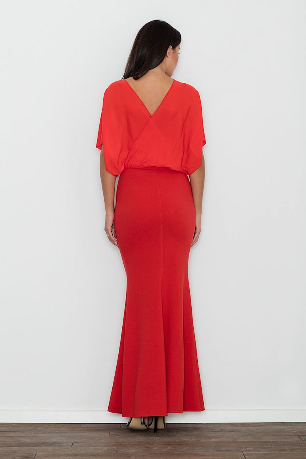 Robe femme Figl Longue Longue — rouge