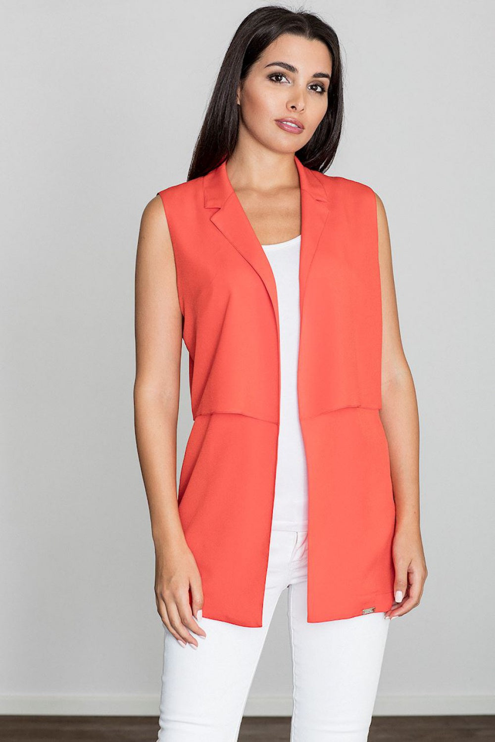Gilet femme Figl — rouge