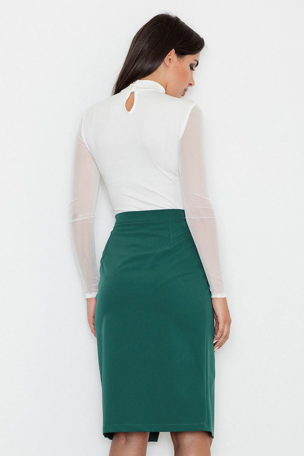 Jupe femme Figl Classique Classique — vert