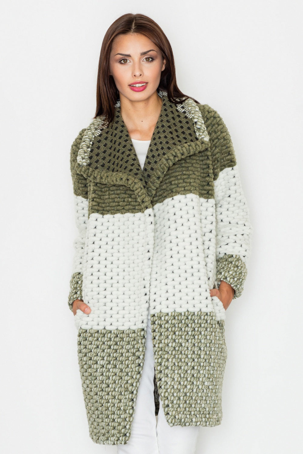 Manteau femme Figl — vert