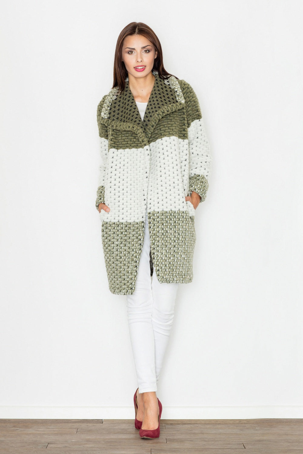 Manteau femme Figl — vert