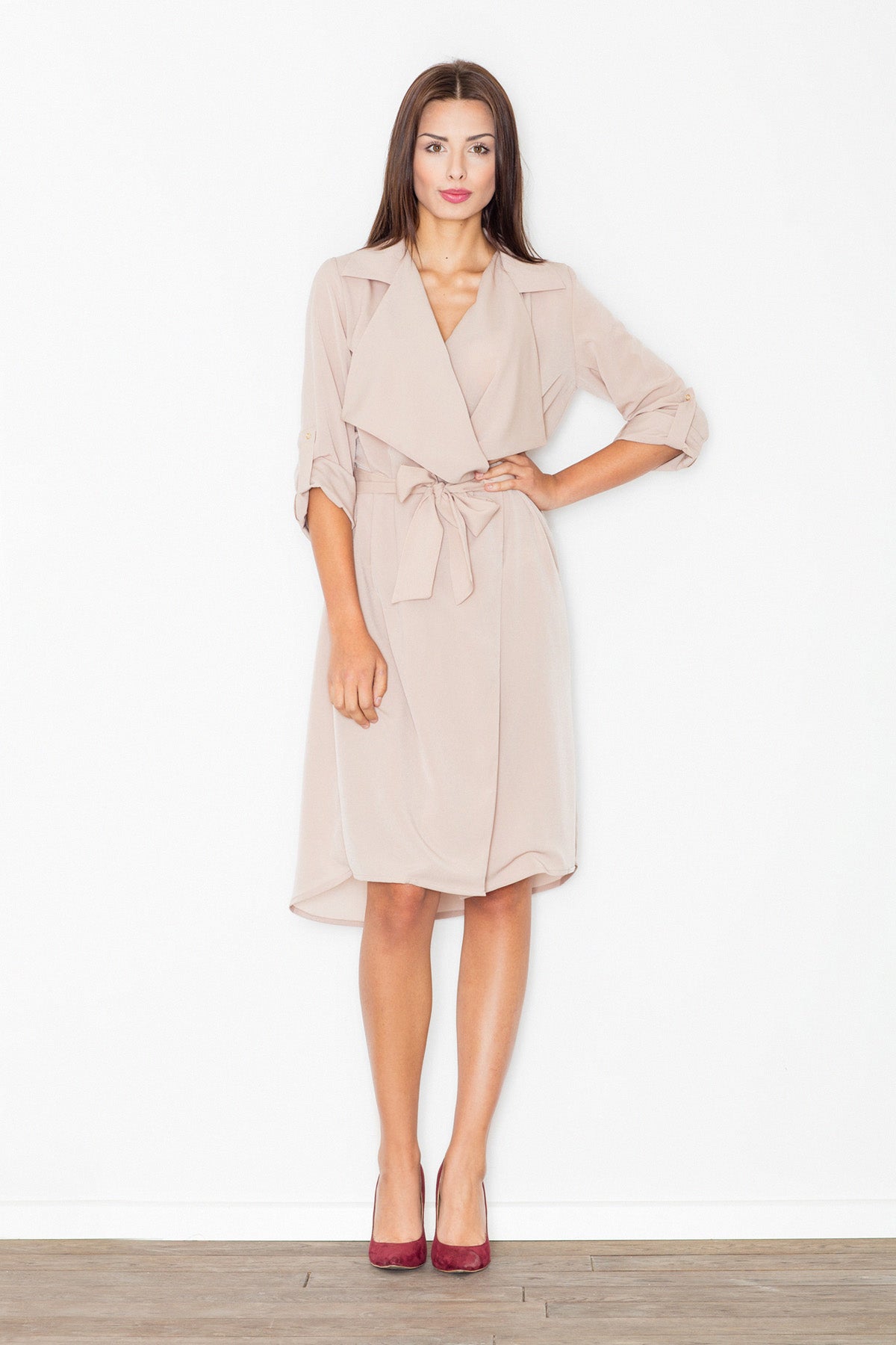 Robe femme Figl De Jour De — beige