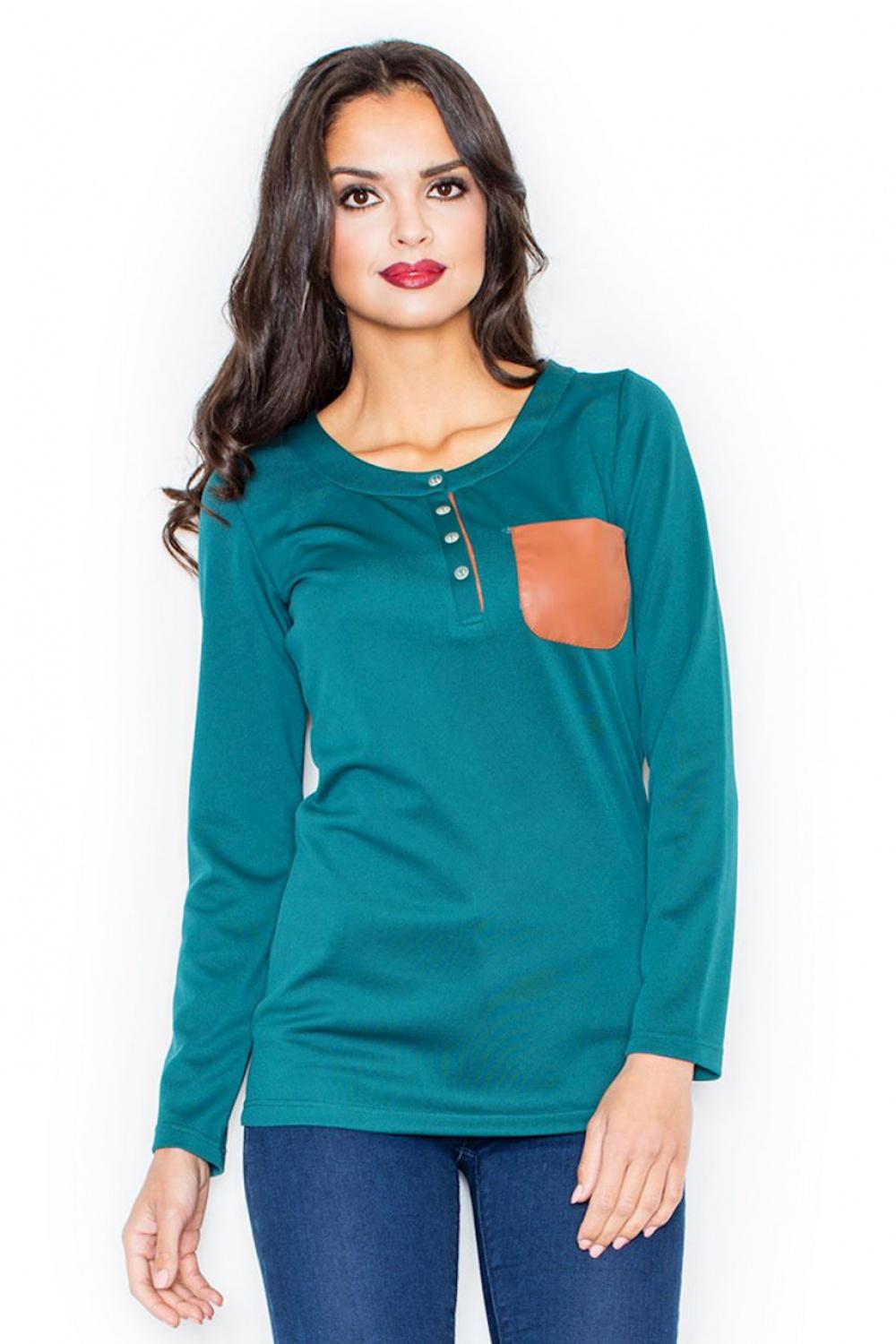 Blouse femme Figl Chemisier Chemisier — vert