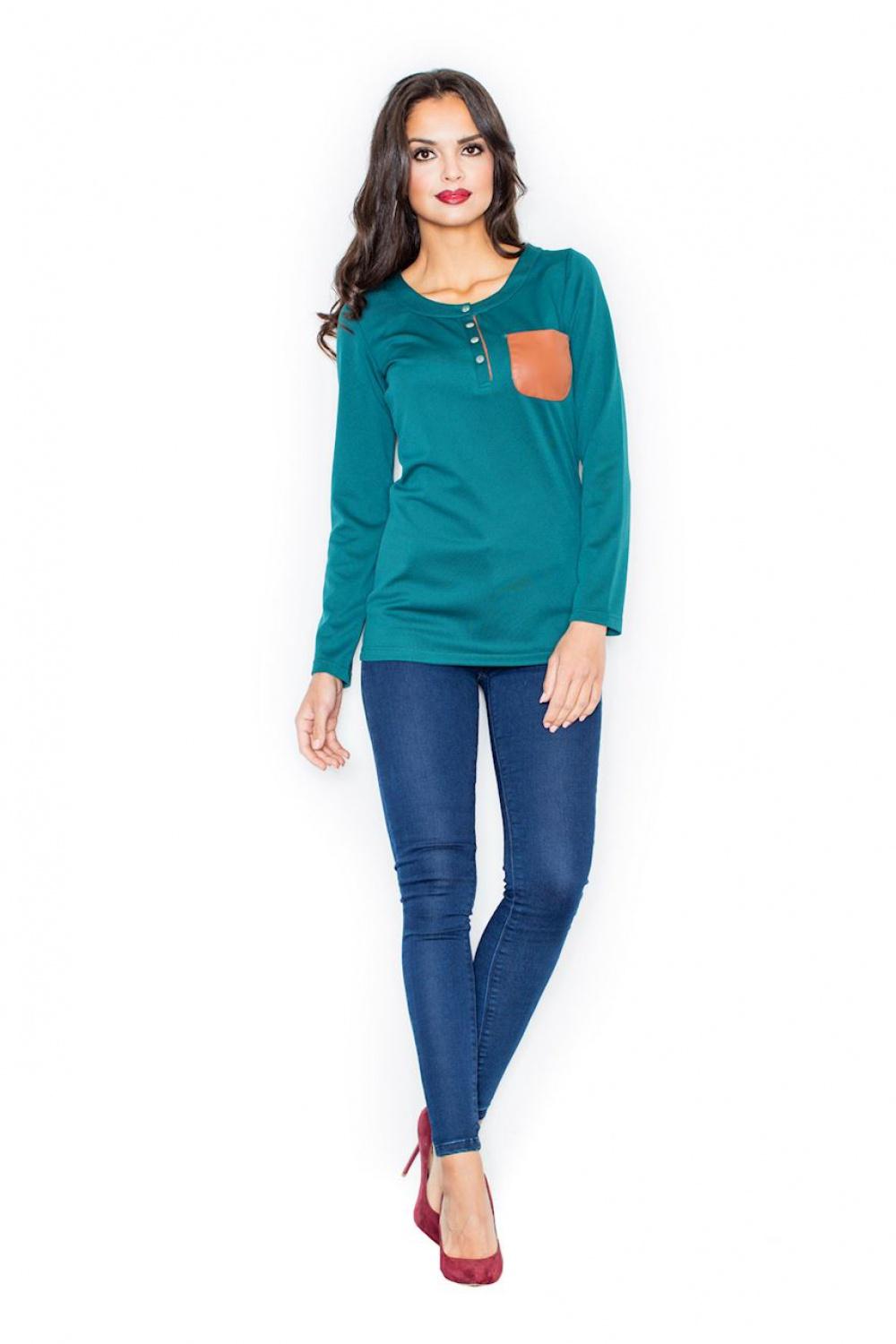 Blouse femme Figl Chemisier Chemisier — vert