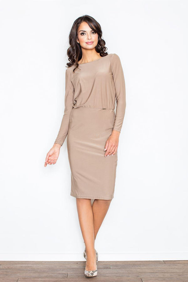 Robe femme Figl De Jour De — beige