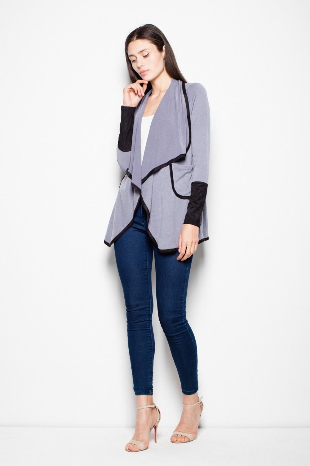 Cardigan femme Venaton — gris