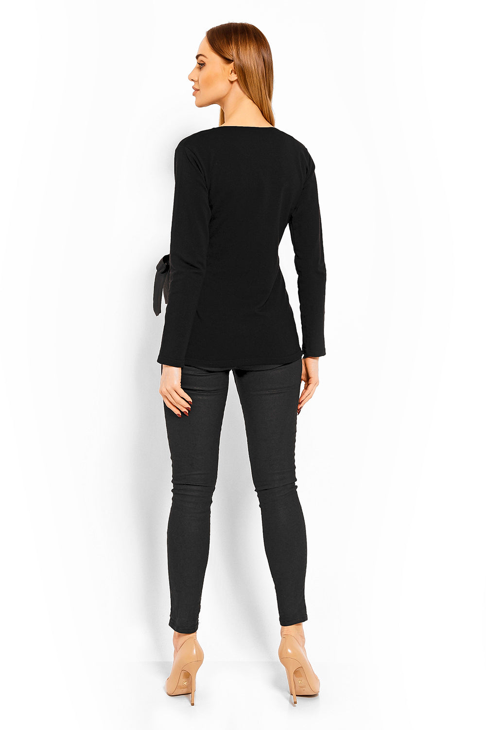 Blouse femme PeeKaBoo De Grossesse De — noir
