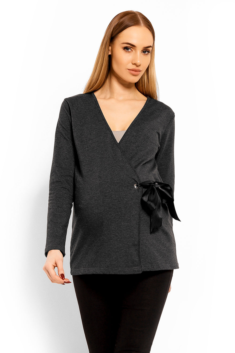 Blouse femme PeeKaBoo De Grossesse De — gris