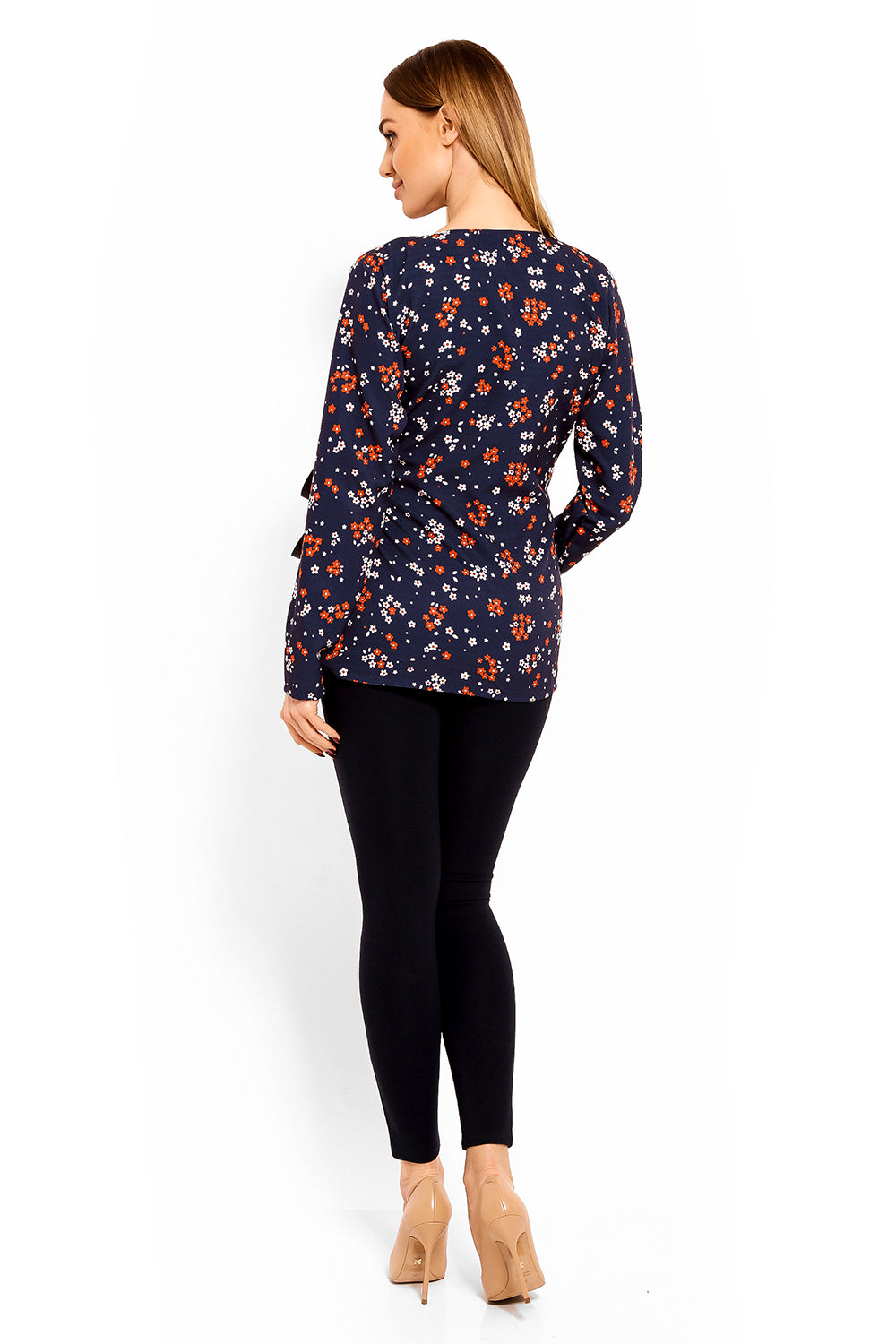 Blouse femme PeeKaBoo De Grossesse De — bleu marine