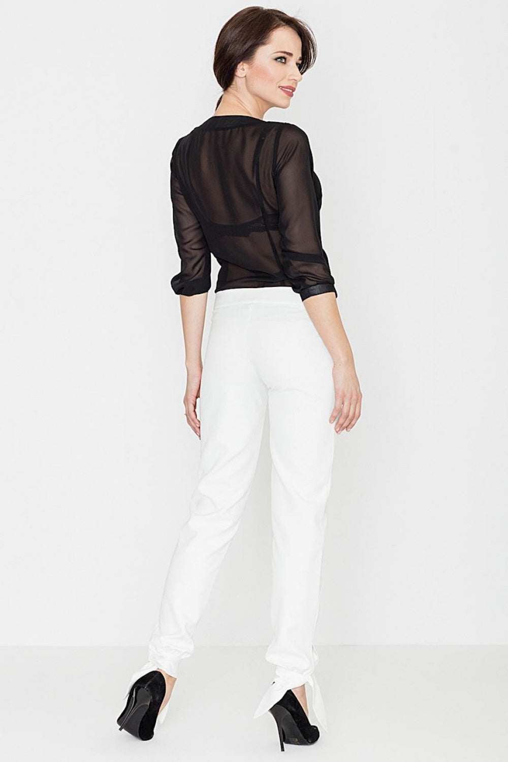Chaussures à talons femme Lenitif Pantalon Long Pantalon — beige